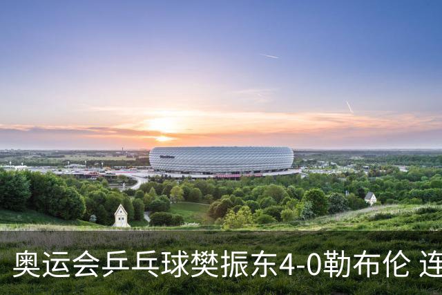 奥运会乒乓球樊振东4-0勒布伦 连续2届进男单决赛